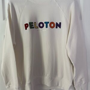 Spiritual Gangster X Peloton Ivory Classic Raglan Crewneck Sweatshirt